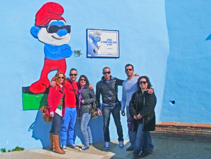 Júzcar, el pueblo pitufo