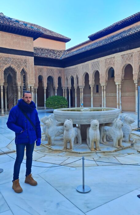 Patio de leones. Maravillas del Mundo