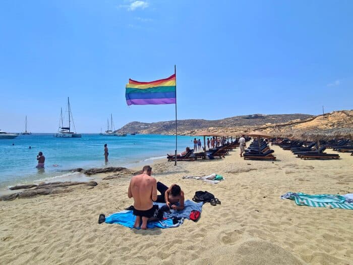 Elia Beach. Mejores playas de Mykonos