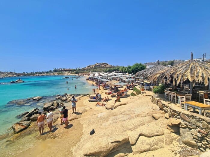 Paraga Beach. Mejores playas de Mykonos