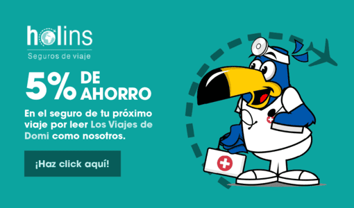Descuento seguro de viaje enfermedades previas Holins