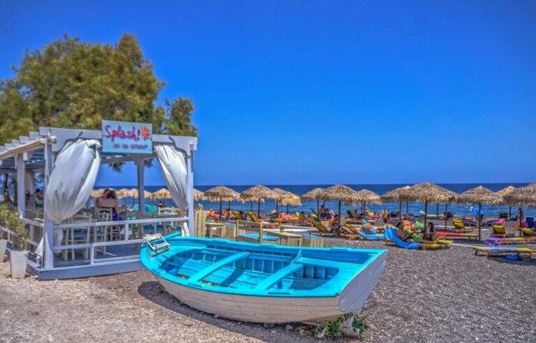 Kamari. Dónde alojarse en Santorini