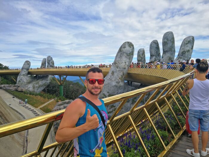 Golden Bridge, Da Nang. Seguro de viaje para Vietnam