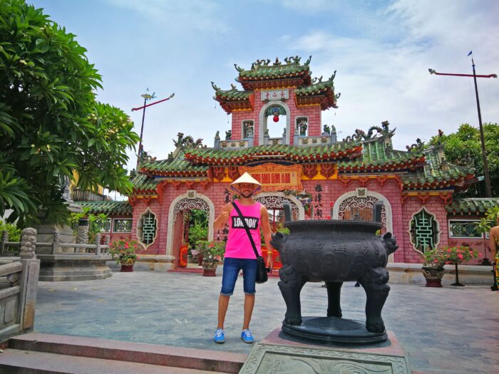 Templo Hoi An. Seguro de viaje a Vietnam