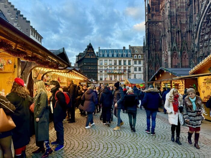 Mercado de Navidad de la Plaza de la Catedral, Estrasburgo