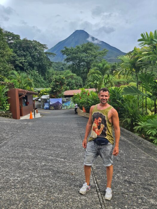 Volcán Arenal. Seguro de viaje para Costa Rica