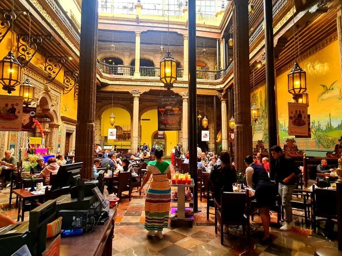 Casa de los azulejos. Ciudad de México.
