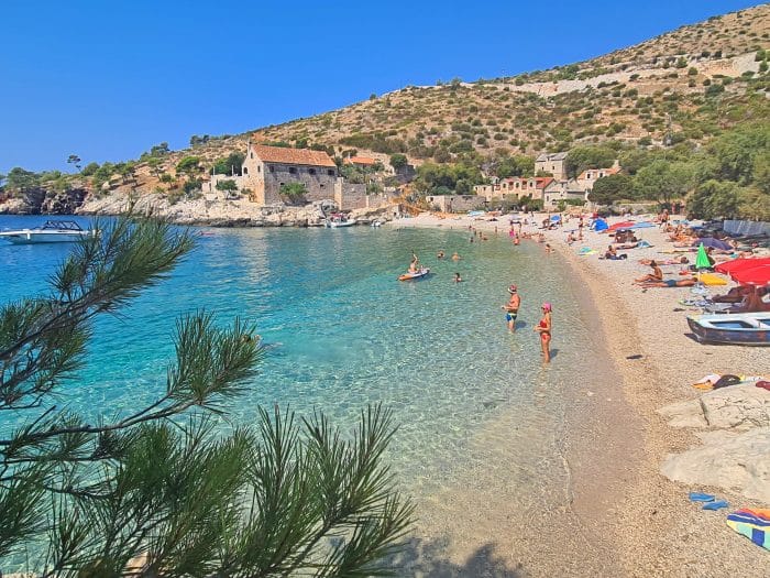 Playa Dubovica. Mejores playa en Hvar