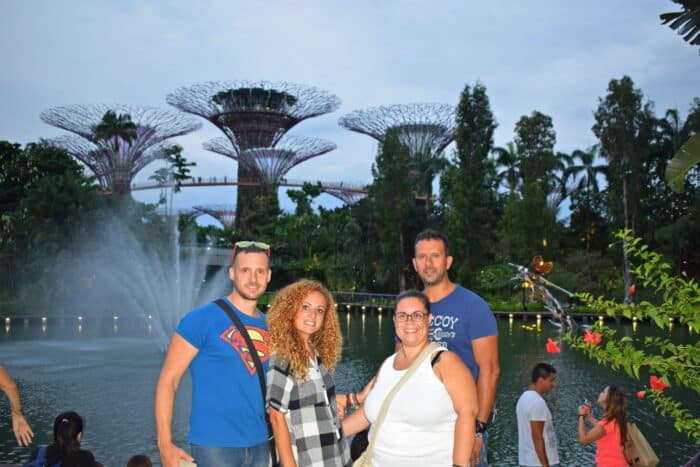 "Gardens by the Bay. Seguro de viaje para Singapur
