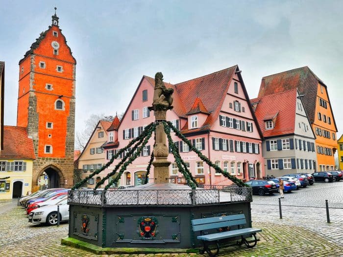 Altrat-Hausplatz. Que ver en Dinkelsbühl