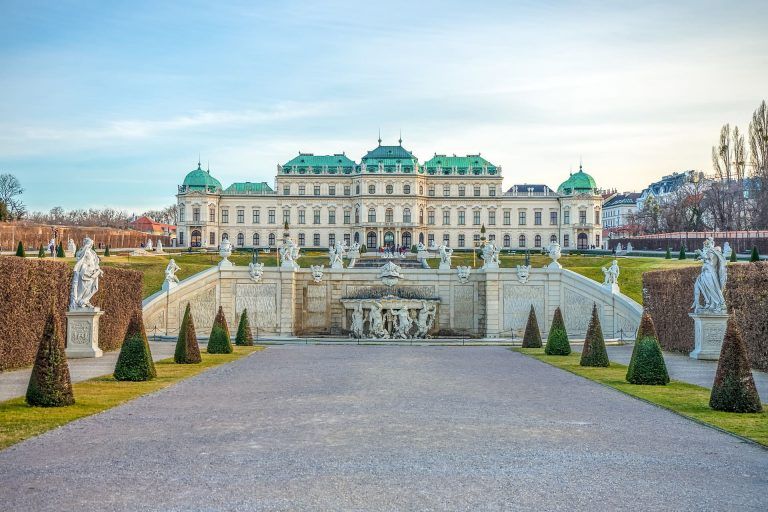 Palacio Belvedere, Landstrasse. Mejores zonas donde alojarse en Viena