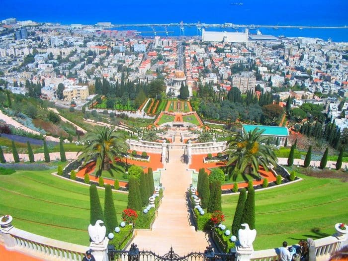 Jardines de Haifa. Excursiones desde Jerusalén
