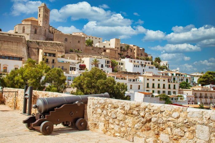 Casitas Ibiza. Pueblos más bonitos de Ibiza.