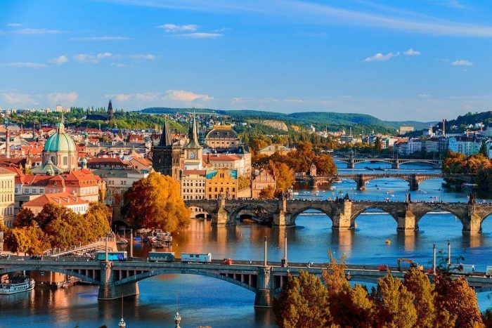 Panorámica de Praga.