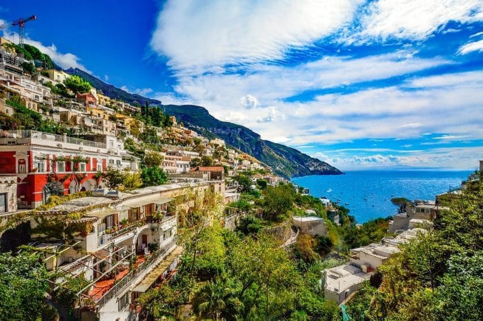 Casas Positano. Excursion en Costa Amalfitana.