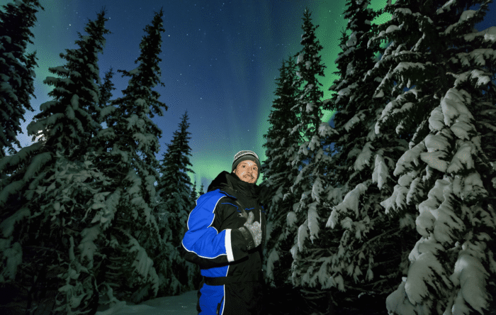 Aurora boreal. Seguro de viaje Noruega