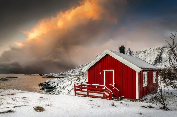Cabaña. Mejores seguros de viaje para Noruega