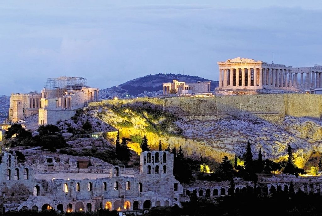 Acrópolis, Atenas. Seguro de viaje Grecia