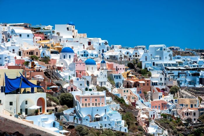 Santorini. Seguro de viaje a Grecia Santorini. Seguro de viaje a Grecia