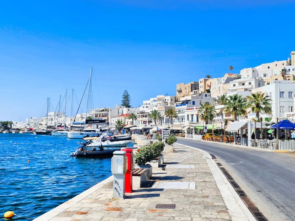 Chora. Mejores zonas donde alojarse en Naxos