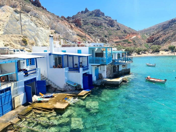 Firopotamos. Mejores playas de Milos