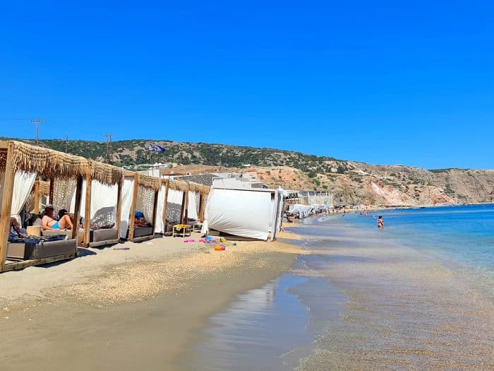 Paliochori. Mejores playas de Milos