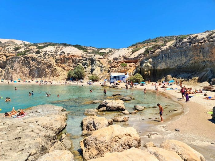 Firiplaka. Mejores playas de Milos