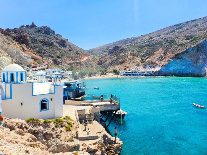 Firopotamos. Qué ver en Milos