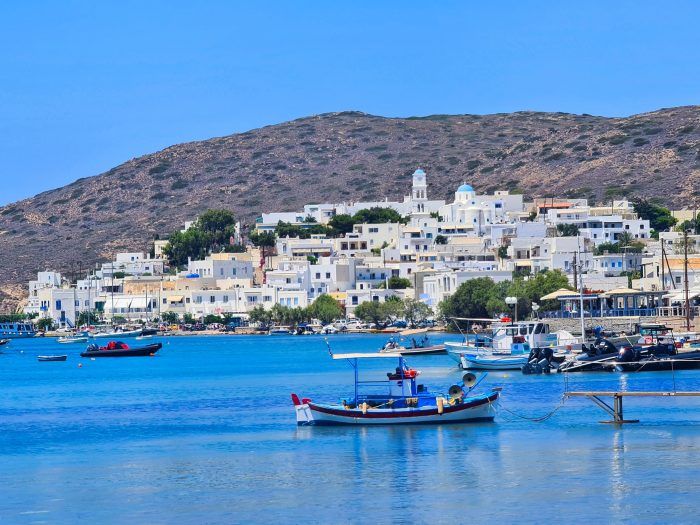 Adamas, isla de Milos, Grecia
