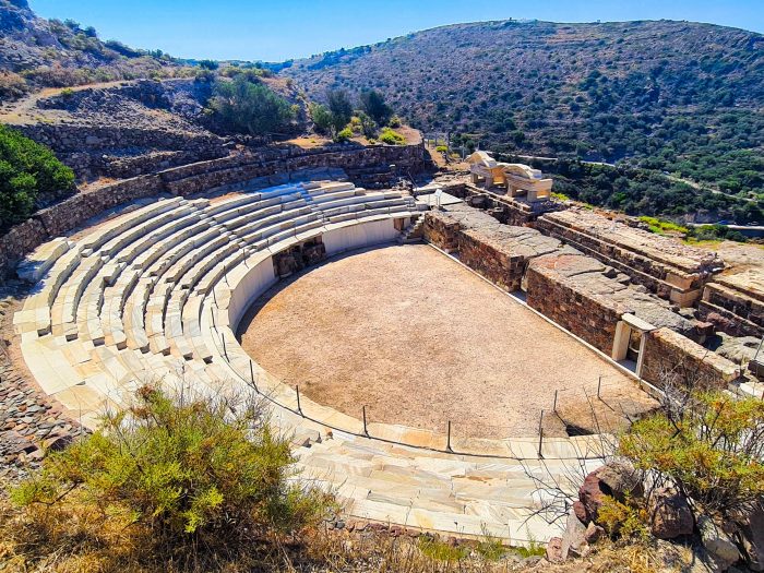 Teatro Griego. Qué visitar en Milos