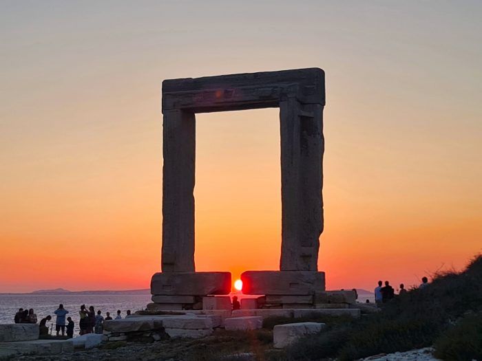 Puesta de sol de Chora. Qué ver en Naxos Puesta de sol de Chora. Qué ver en Naxos