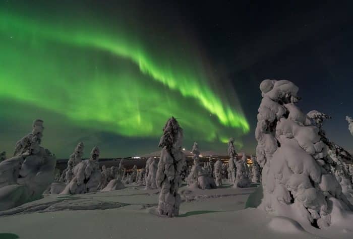 Aurora boreal. Seguro de viaje Finlandia Aurora boreal. Seguro de viaje Finlandia