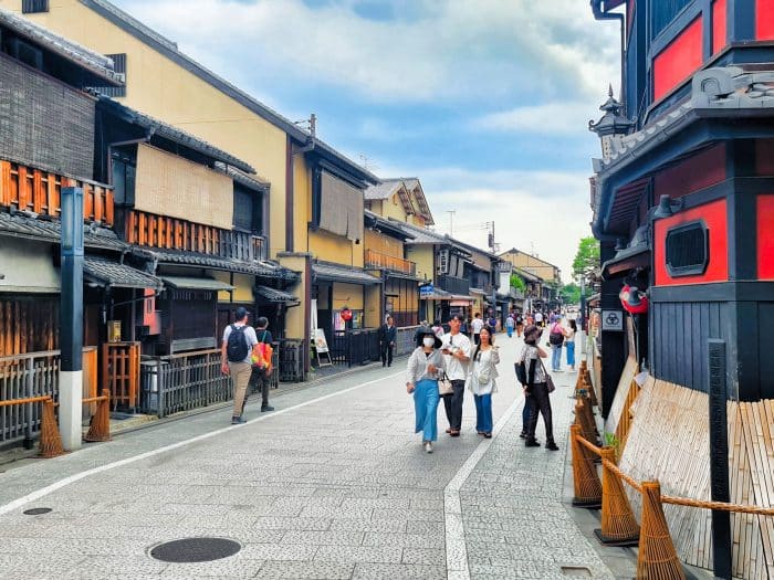 Calle Hanamikoji, Barrio Gion, Kioto