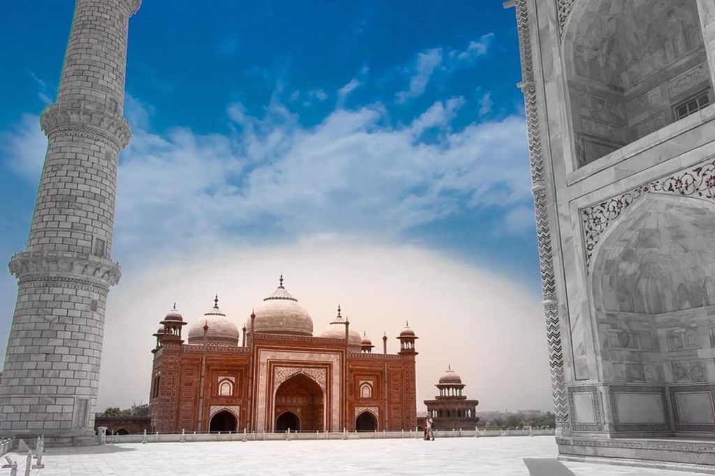 Mezquita Badshahi. Mejores seguros de viaje Pakistán