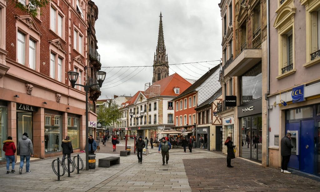Mulhouse. Ciudad de Alsacia