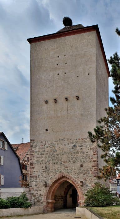 Torre de las Brujas. Sélestat. Torre de las Brujas. Sélestat.