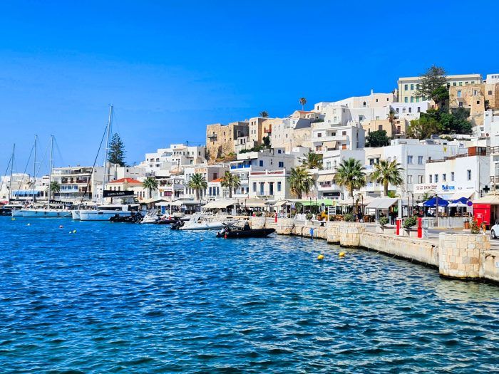 Puerto. Qué ver en Chora (Naxos)