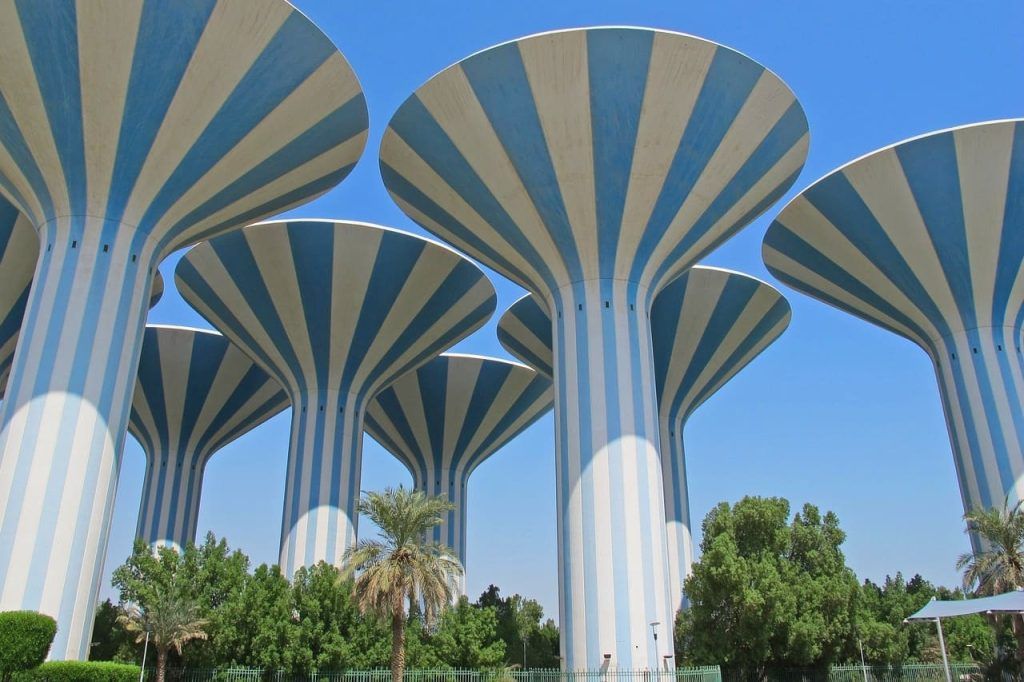 Torres de Agua. Seguro de viaje Kuwait