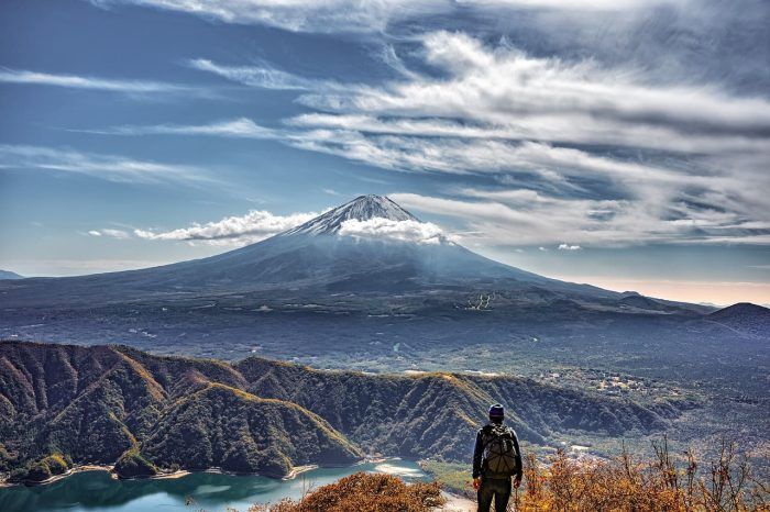 Ruta por el Monte Fuji. Ruta por el Monte Fuji.
