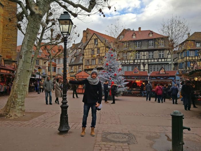 Plaza de los Dominicos. Mejores mercados de navidad de Colmar