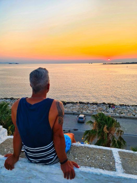El mejor atardecer que ver en Parikia El mejor atardecer que ver en Parikia