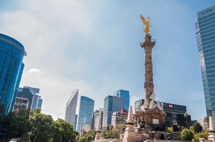Ángel de la Independencia. Donde alojarse en Ciudad de México