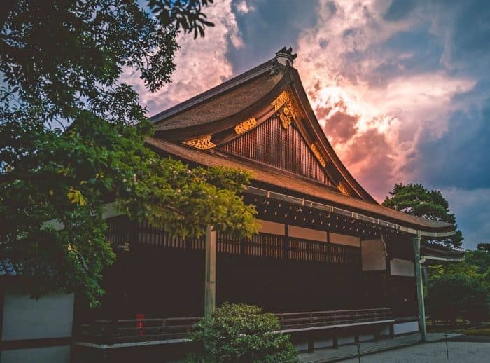 Palacio Imperial, Kamigyo. Dónde dormir en Kioto