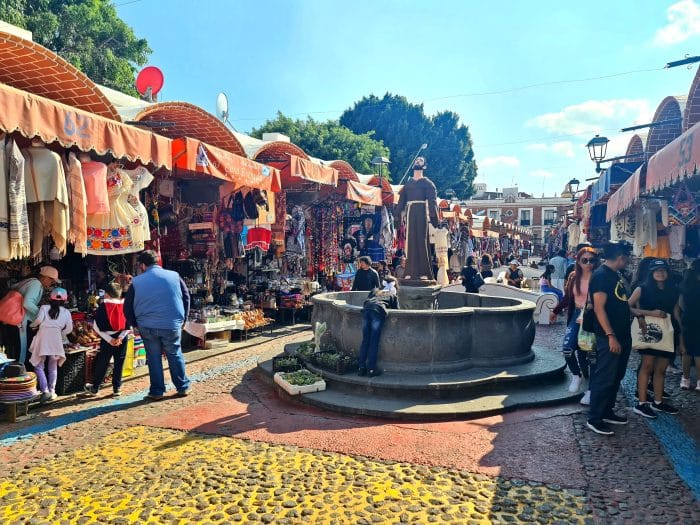 Mercado El Parián. Visitas que hacer en Puebla