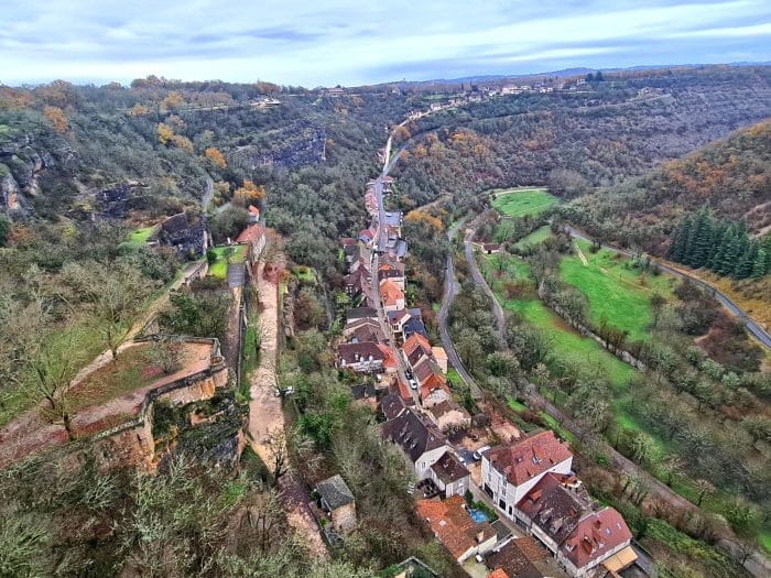 Vistas desde el Castillo de Rocamadour