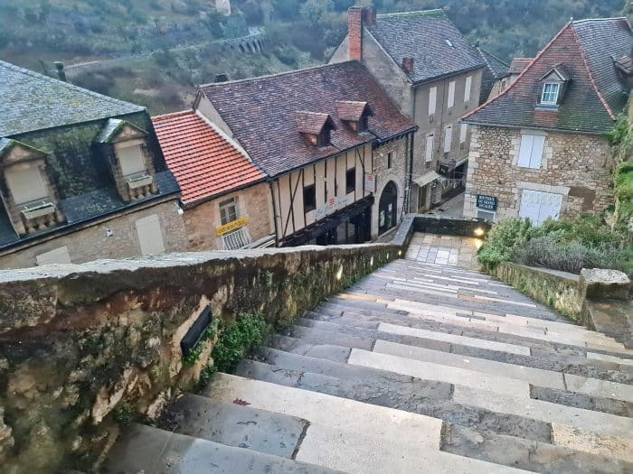 Gran Escalera. Qué ver en Rocamadour