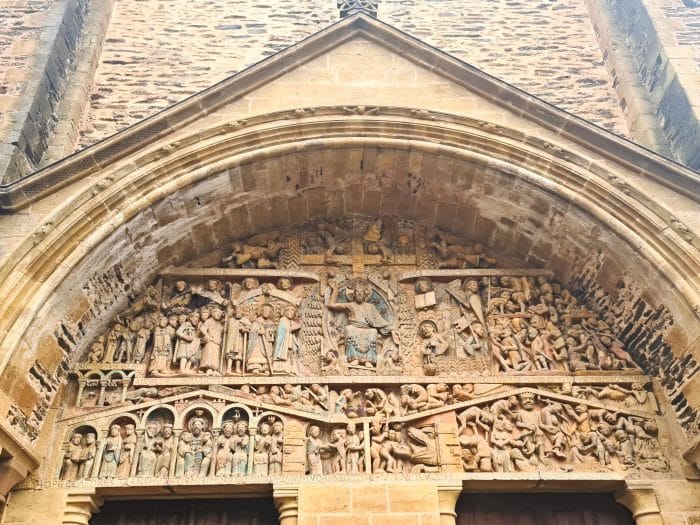 Tímpano del Juicio Final. Qué ver en Conques