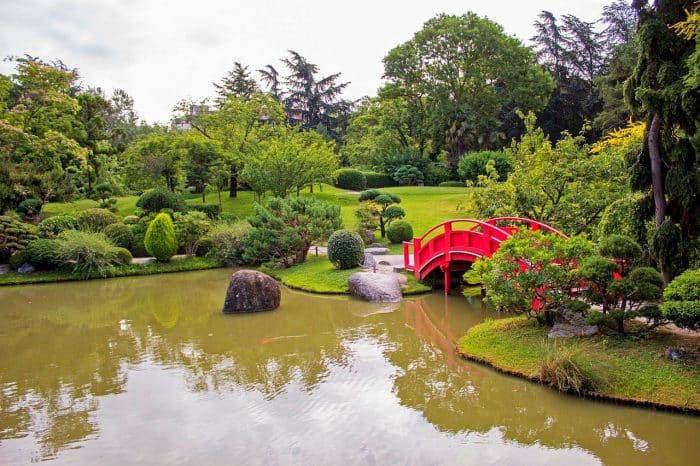 Jardín Japonés. Compans Caffarelli, un barrio tranquilo donde dormir en Toulouse
