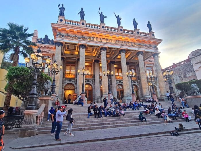 Teatro Juárez. Dónde hospedarse en Guanajuato