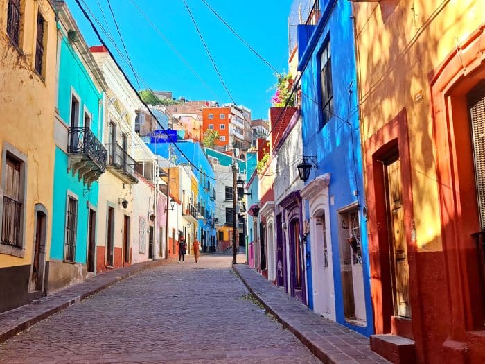 Calles de Guanajuato. Dónde dormir en Guanajuato